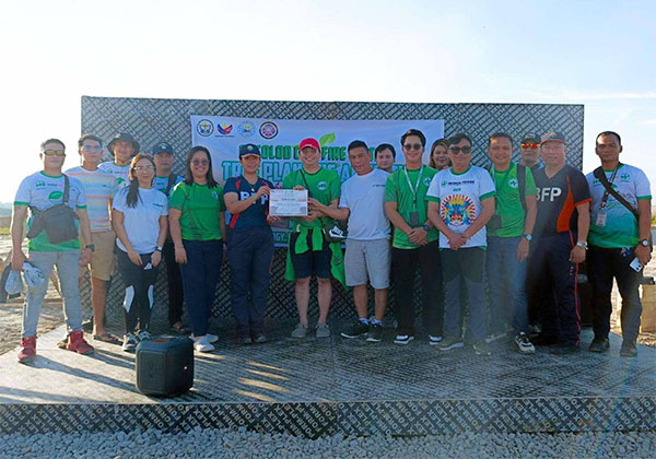 Negros Power And BFP Team Up For Tree-Planting And Fire Safety